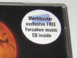 Forsaken "Blockbuster Edition" 3/3 (<a href='https://www.playright.dk/samler/ret-samlerobjektbillede/370'>Ret</a>)