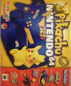 Nintendo 64 [Pikachu Blue] (US)