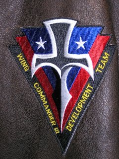 Wing Commander Dev Team XL Wilsons Leather Jacket