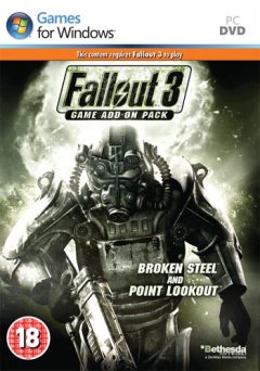 <a href='https://www.playright.dk/info/titel/fallout-3-game-add-on-pack-broken-steel-and-point-lookout'>Fallout 3 Game Add-On Pack: Broken Steel And Point Lookout</a>    18/30