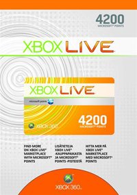 Xbox 360 - 4200 MicrosoftPoints (US)