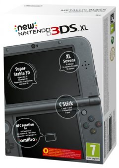 New Nintendo 3DS XL [Metallic Black] (EU)