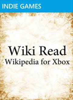 <a href='https://www.playright.dk/info/titel/wiki-read-wikipedia-for-xbox'>Wiki Read: Wikipedia For Xbox</a>    12/30