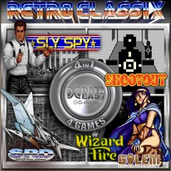 Retro Classix 4-In-1 Pack: Sly Spy, Shootout, Wizard Fire & Super Real Darwin (EU)