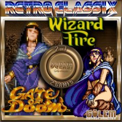 Retro Classix 2-In-1 Pack: Gate Of Doom & Wizard Fire (EU)