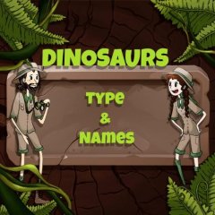 Dinosaurs: Types And Names (EU)