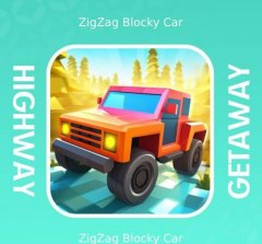 Highway Getaway: ZigZag Blocky Car (EU)