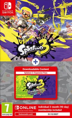 <a href='https://www.playright.dk/info/titel/splatoon-3'>Splatoon 3 [Expansion Pass + 3 Months NSO]</a>    24/30