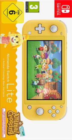 Switch Lite [(Yellow) Animal Crossing: New Horizons Bundle] (EU)