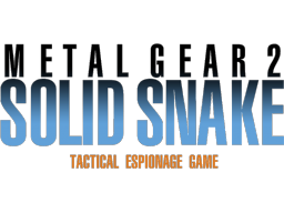 Metal Gear 2: Solid Snake (MSX2) &nbsp; &copy; Konami 1990 &nbsp;  1/1