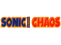 Sonic The Hedgehog Chaos (GG)   © Sega 1993    1/1