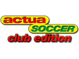 Actua Soccer: Club Edition (PS1)   © Gremlin 1997    1/1