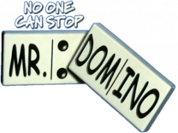 Mr. Domino (PS1)   © ArtDink 1998    1/1