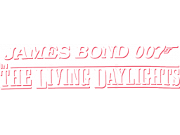 The Living Daylights (C64)   © Domark 1987    1/1