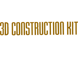 3D Construction Kit (AMI) &nbsp; &copy; Domark 1991 &nbsp;  1/1