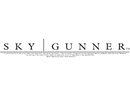 Sky Gunner (PS2) &nbsp; &copy; Sony 2001 &nbsp;  1/1