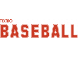 Tecmo Baseball (NES)   © Tecmo 1989    1/1