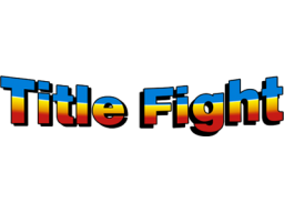 Title Fight (ARC)   © Sega 1991    1/2