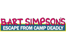 Bart Simpson's Escape From Camp Deadly (GB)   © Acclaim 1991    1/1