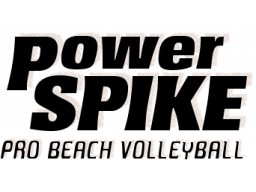 Power Spike Pro Beach Volleyball (PS1)   © Infogrames 2000    1/1