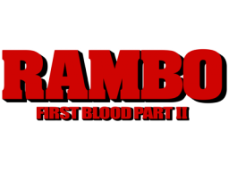 Rambo: First Blood Part II (C64)   © Ocean 1986    1/1