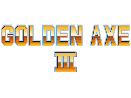Golden Axe III (SMD)   © Sega 1993    1/1