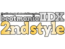 Beatmania IIDX 2nd Style (ARC)   © Konami 2000    1/1