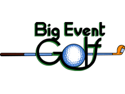 Big Event Golf (ARC)   © Taito 1986    1/1