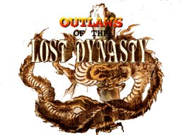Outlaws Of The Lost Dynasty (ARC)   © Data East 1995    1/2