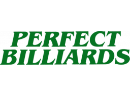 Perfect Billiard (ARC)   © Nihon System 1987    1/1