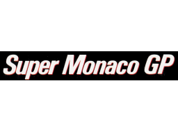 Super Monaco GP (ARC)   © Sega 1990    1/2