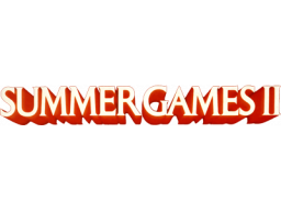 Summer Games II (C64)   © Epyx 1985    1/1