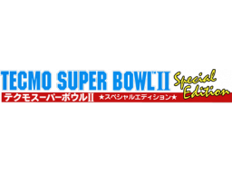 Tecmo Super Bowl II: Special Edition (SMD)   © Tecmo 1994    1/1