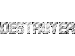 Destroyer (C64)   © Epyx 1986    1/1