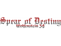 Spear Of Destiny (PC)   © id Software 1992    1/1