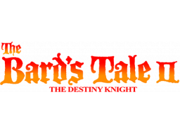 The Bard's Tale II: The Destiny Knight (NES)   © Pony Canyon 1992    1/1