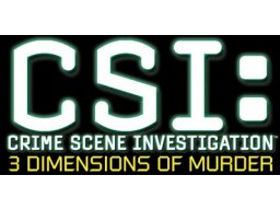 CSI: 3 Dimensions Of Murder (PC)   © Ubisoft 2006    1/1