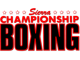 Sierra Championship Boxing (APL2)   © Sierra 1985    1/1