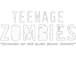 Teenage Zombies: Invasion Of The Alien Brain Thingys! (NDS)   © Ignition 2008    1/1