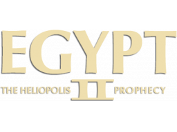 Egypt II: The Heliopolis Prophecy (PS1)   © Cryo Interactive 2001    1/1