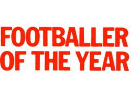 Footballer Of The Year (C64)   ©  1986    1/1