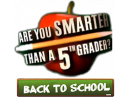 Are You Smarter Than A 5th Grader? Back To School (WII)   © THQ 2010    1/1