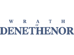 Wrath Of Denethenor (C64)   © Sierra 1986    1/1
