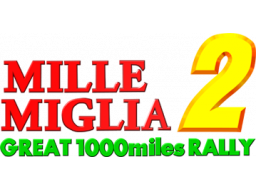 Great 1000 Miles Rally 2: Mille Miglia (ARC)   © Kaneko 1995    1/1