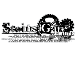 Steins;Gate Elite (PS4)   © Spike Chunsoft 2018    1/1