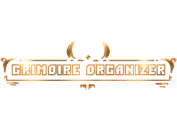 Grimoire Organizer (PS4) &nbsp; &copy; Xitilon 2023 &nbsp;  1/1