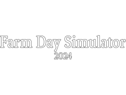 Farm Day Simulator 2024 (PS4)   © Indiegames3000 2024    1/1