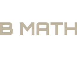 B Math (PS4)   © Xitilon 2024    1/1