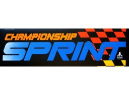 Championship Sprint (ARC)   © Atari Games 1986    1/2