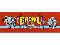 Growl (ARC)   © Taito 1990    1/2